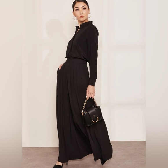 J Crew Black Robin Silk Blouse, Size 8 - Picture 2 of 10